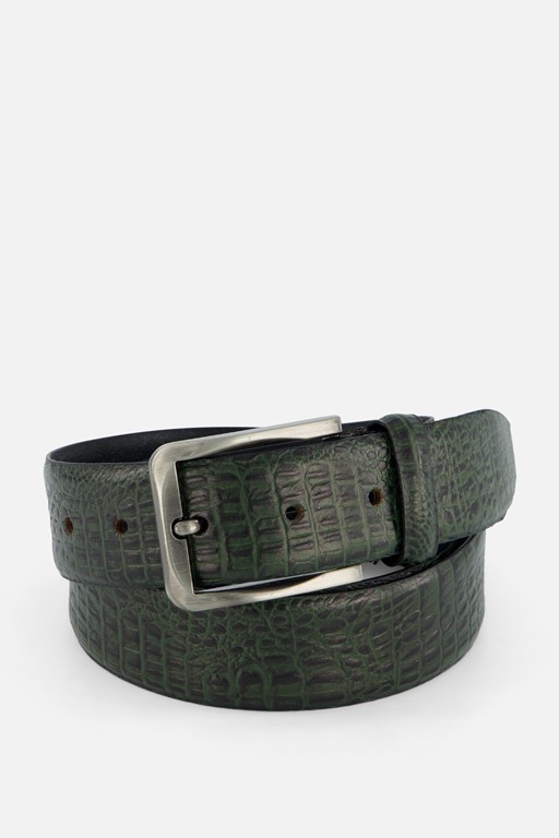 Ziengs Riem Croco groen