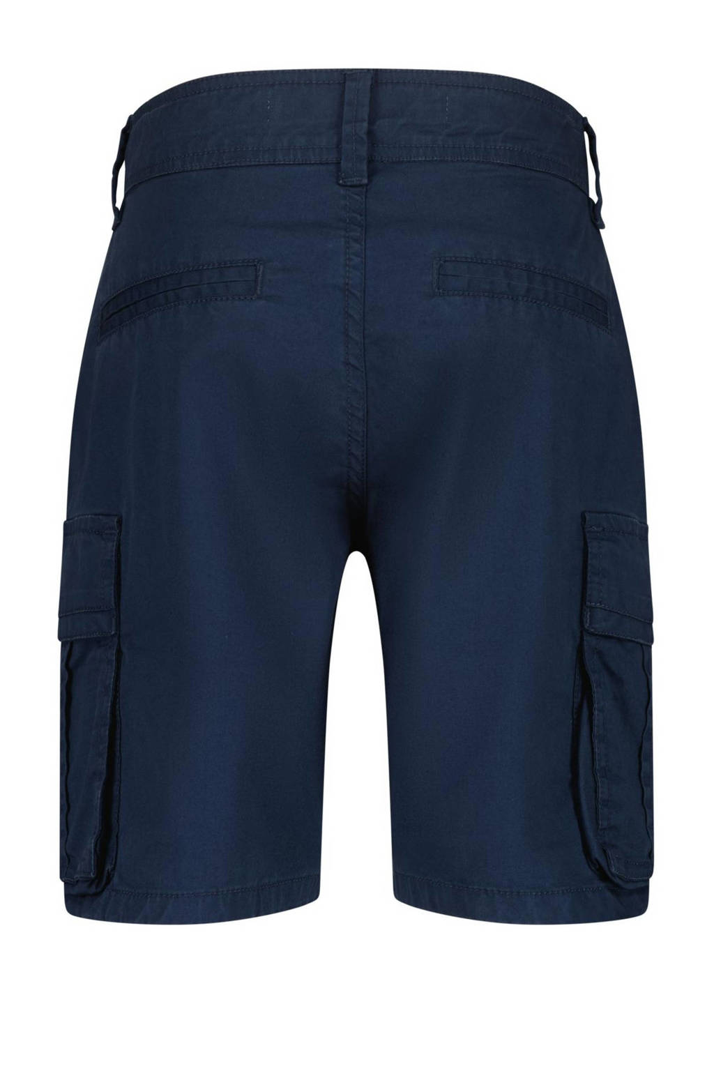 Vingino regular fit cargo short Riof donkerblauw