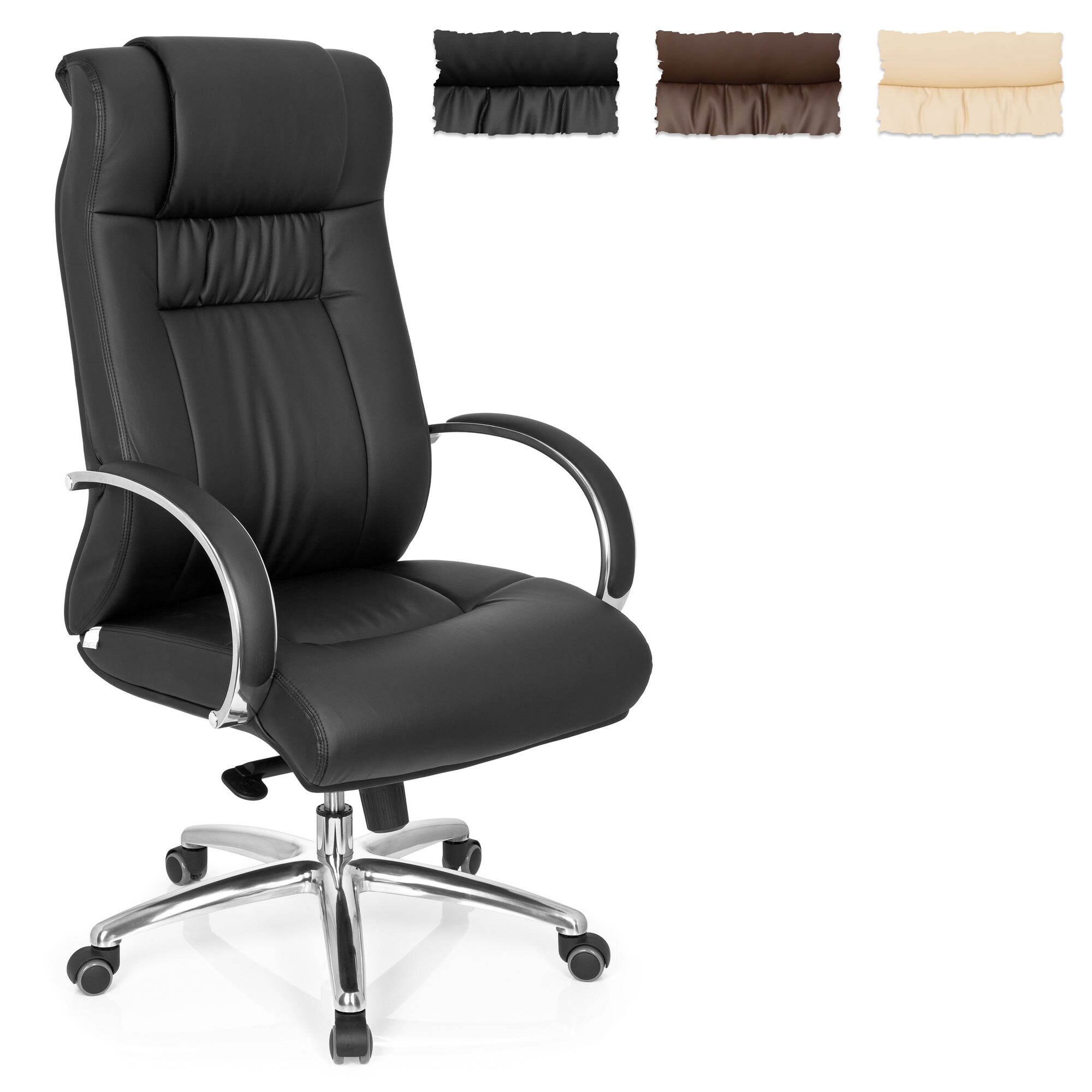 XXL Drehstuhl XXL G 600 Kunstleder mit Armlehnen hjh OFFICE