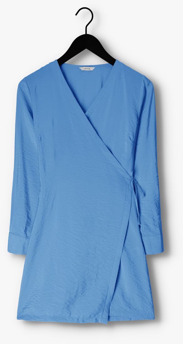 ENVII lichtblauwe envii mini jurk envictoria ls short dress 6891