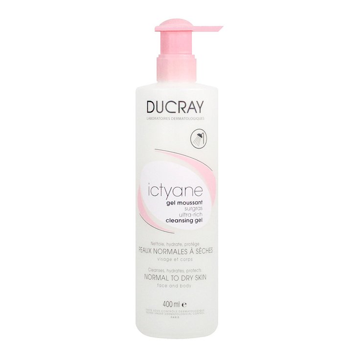 Ictyane Gel Moussant Surgras 400ml
