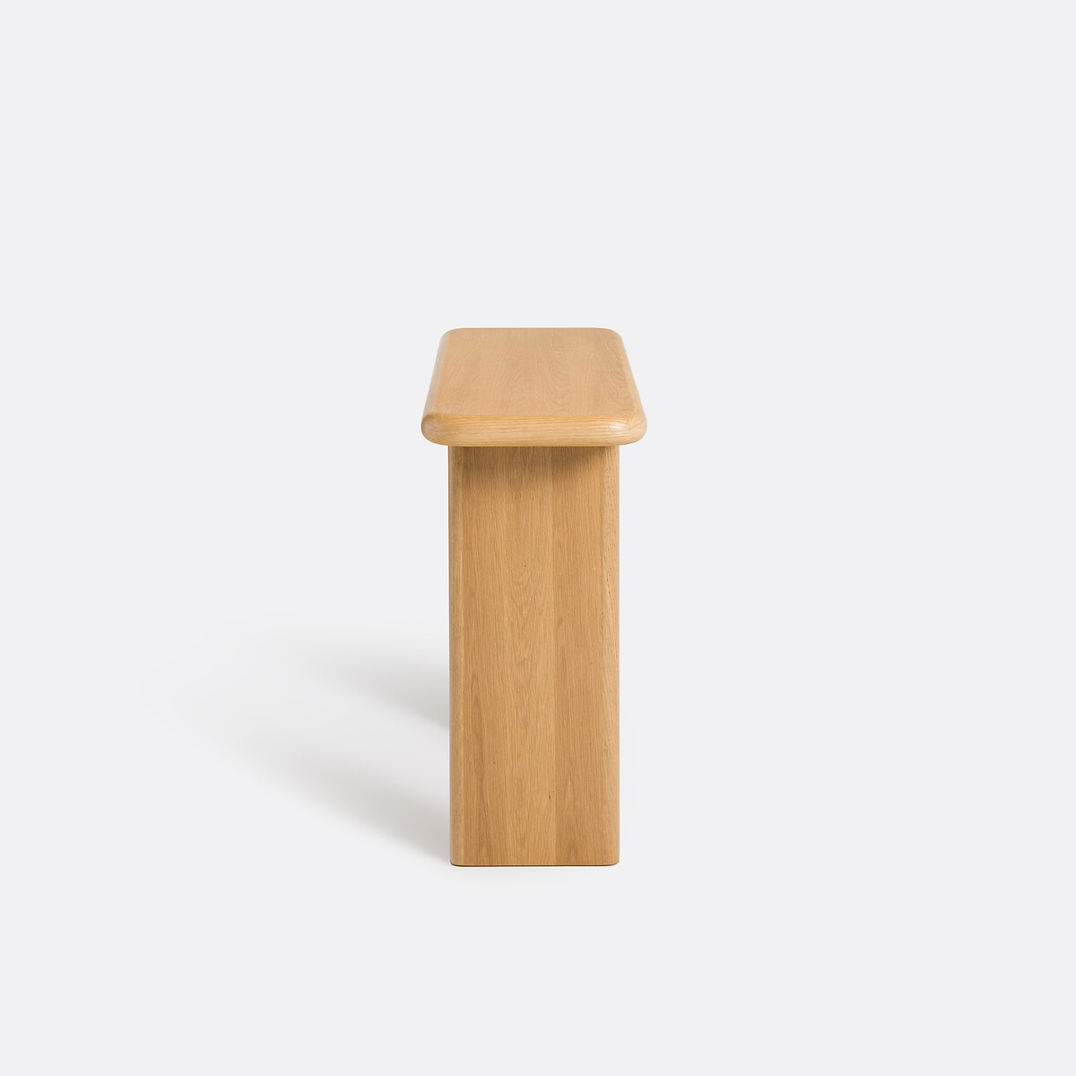 LA REDOUTE INTERIEURS<br>Mesa consolas de carvalho, Curva