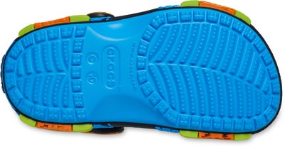 Crocs Classic IAM Monster Truck Kids Sandaler, Neon Ocean