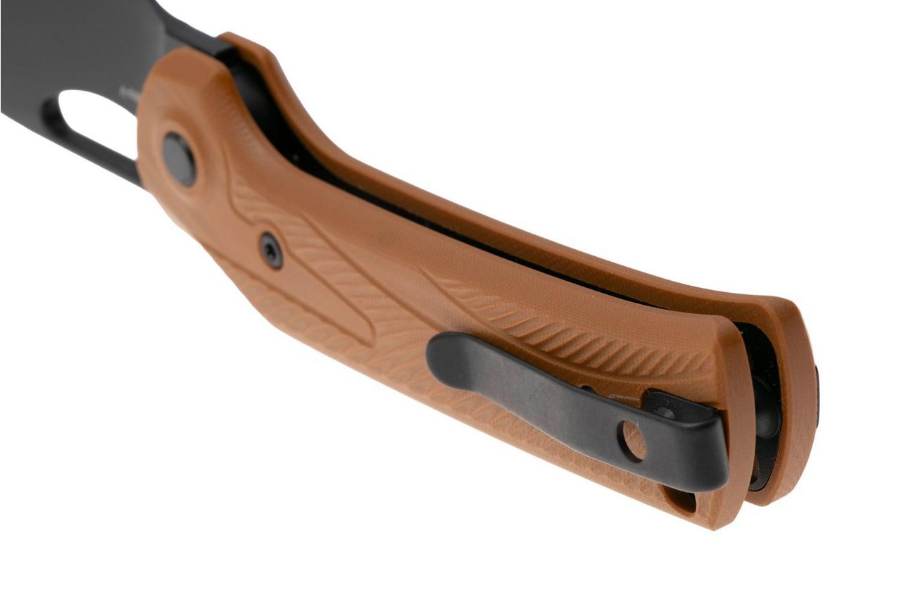 Reate PL-XE PVD Nitro-V, Tan G10, zakmes