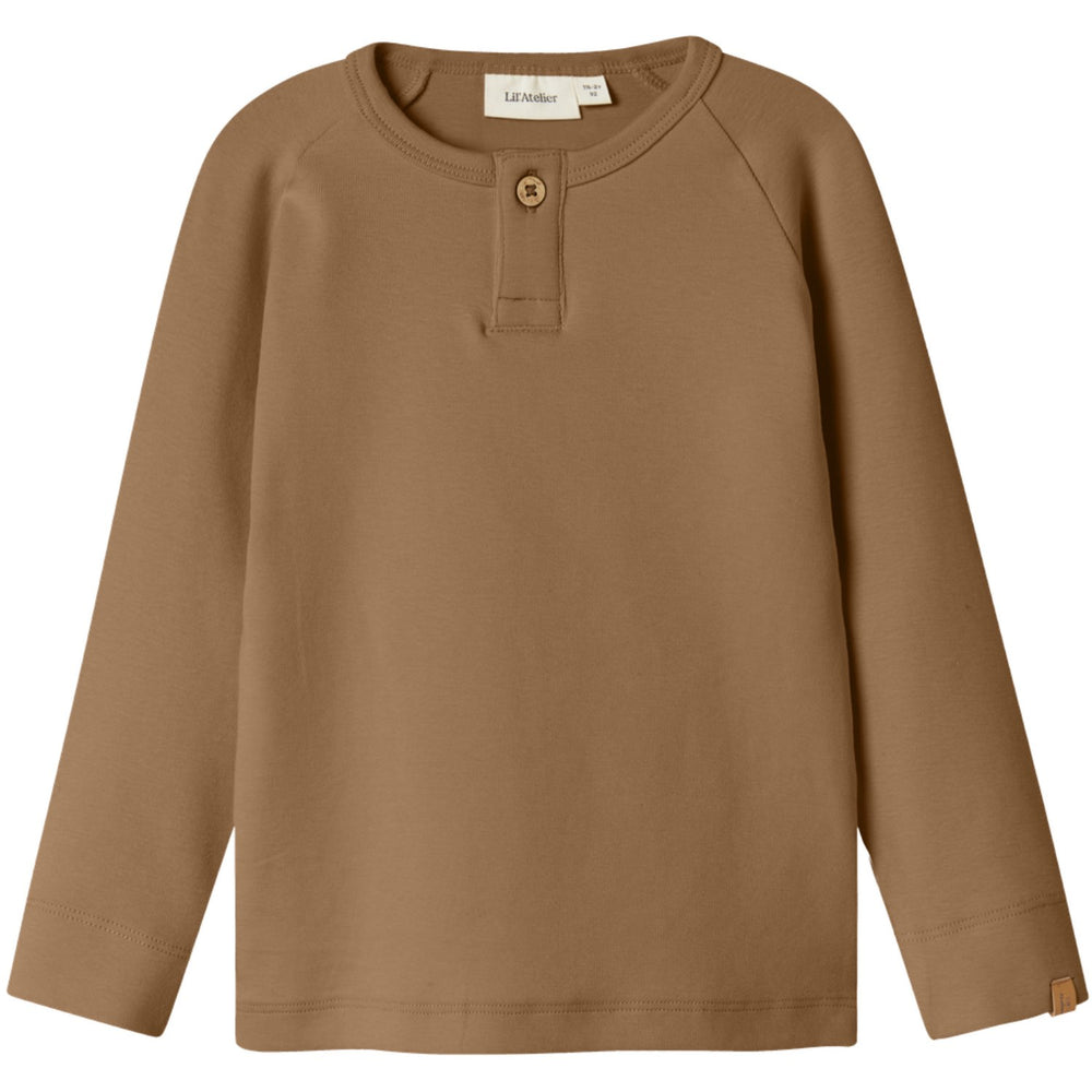 Køb Lil'Atelier Sepia Tint Nmmgayo Sim Ls Slim Top Lil