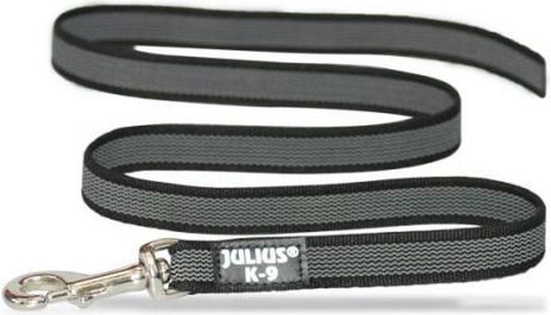 Julius K-9 Rubberen Riem 20 Mm Zwart 20 mm x 3 m