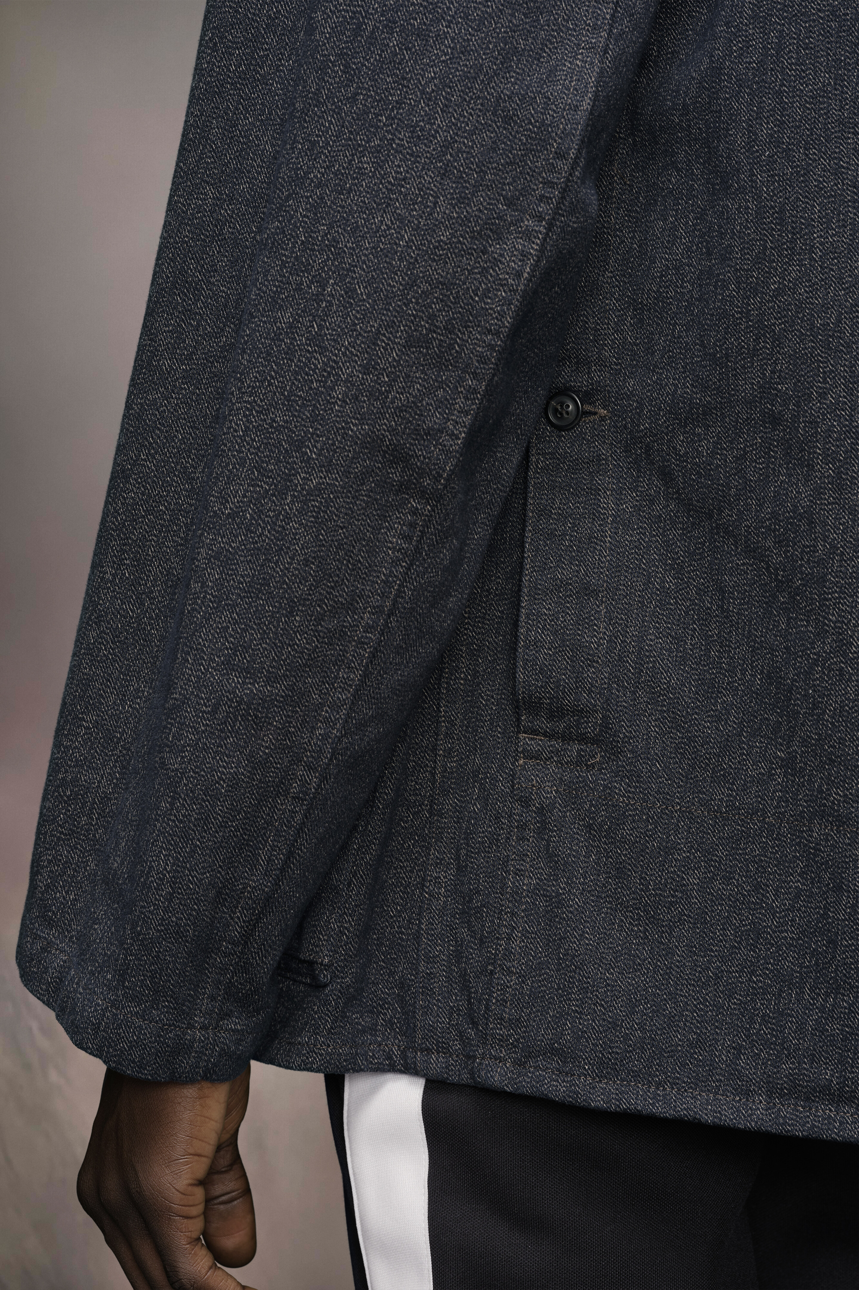 Veste caban en coton