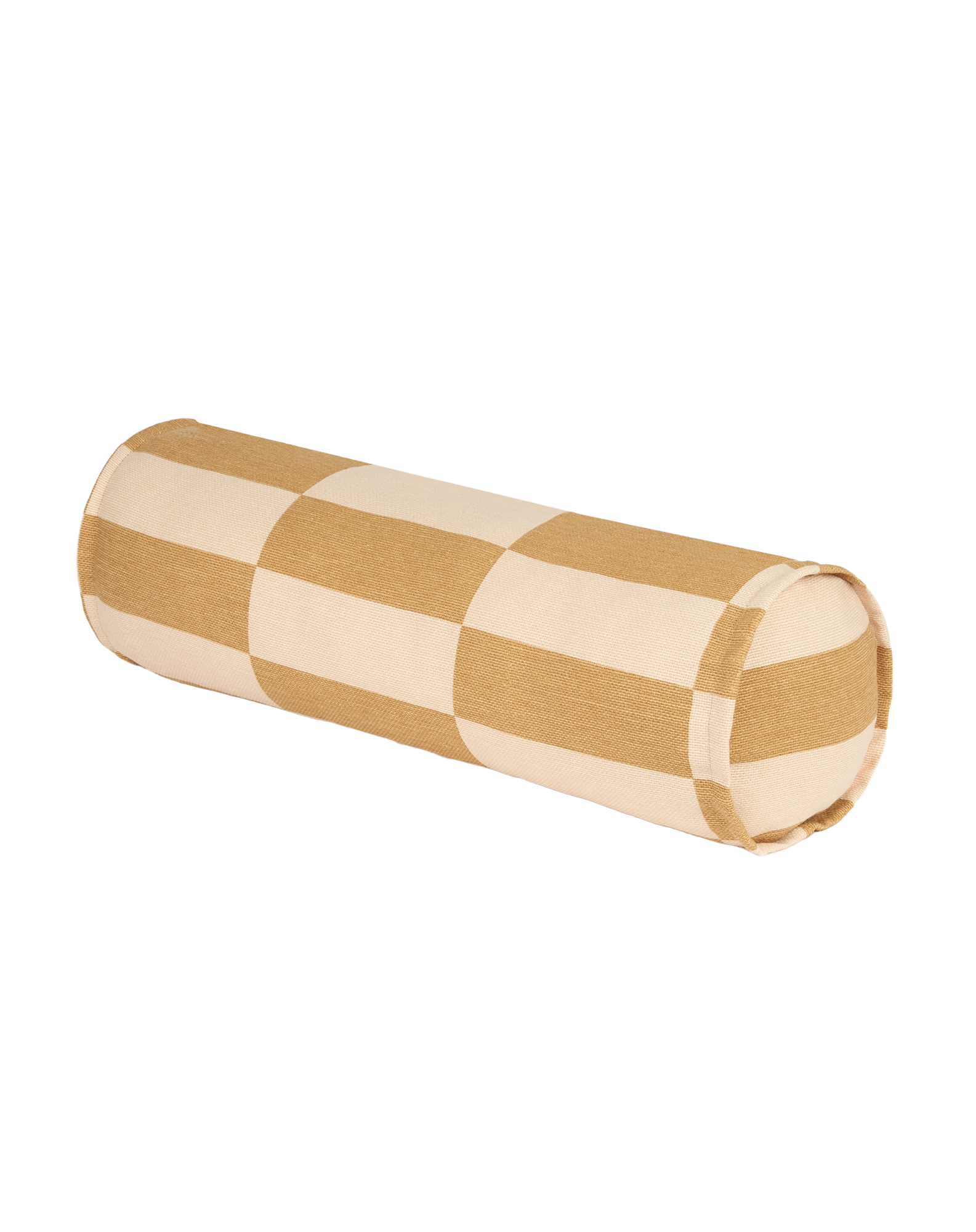 Coussin cylindrique vibes | Jaune