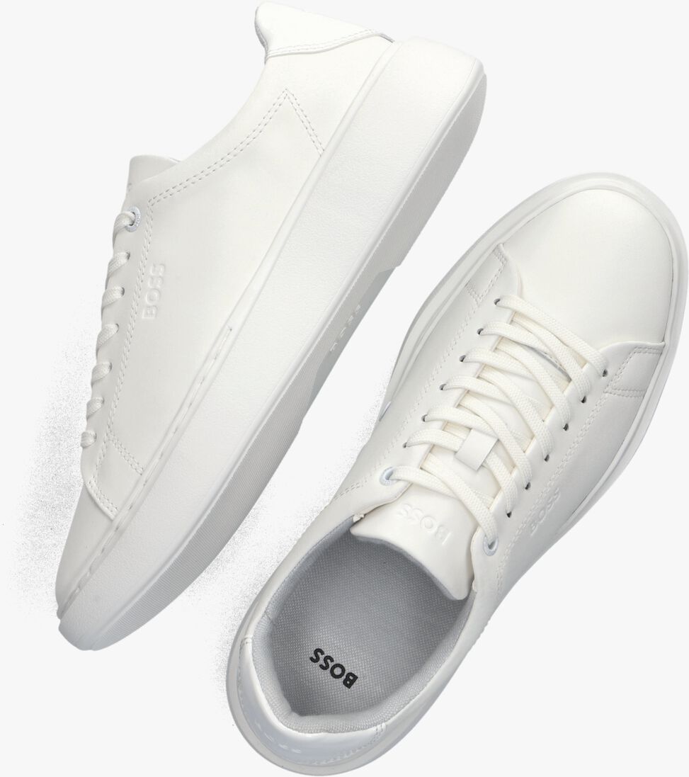 BOSS witte boss lage sneakers amber runn