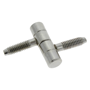 HANDSON Inboorpaumelle 36 mm vernikkeld - 6 stuks