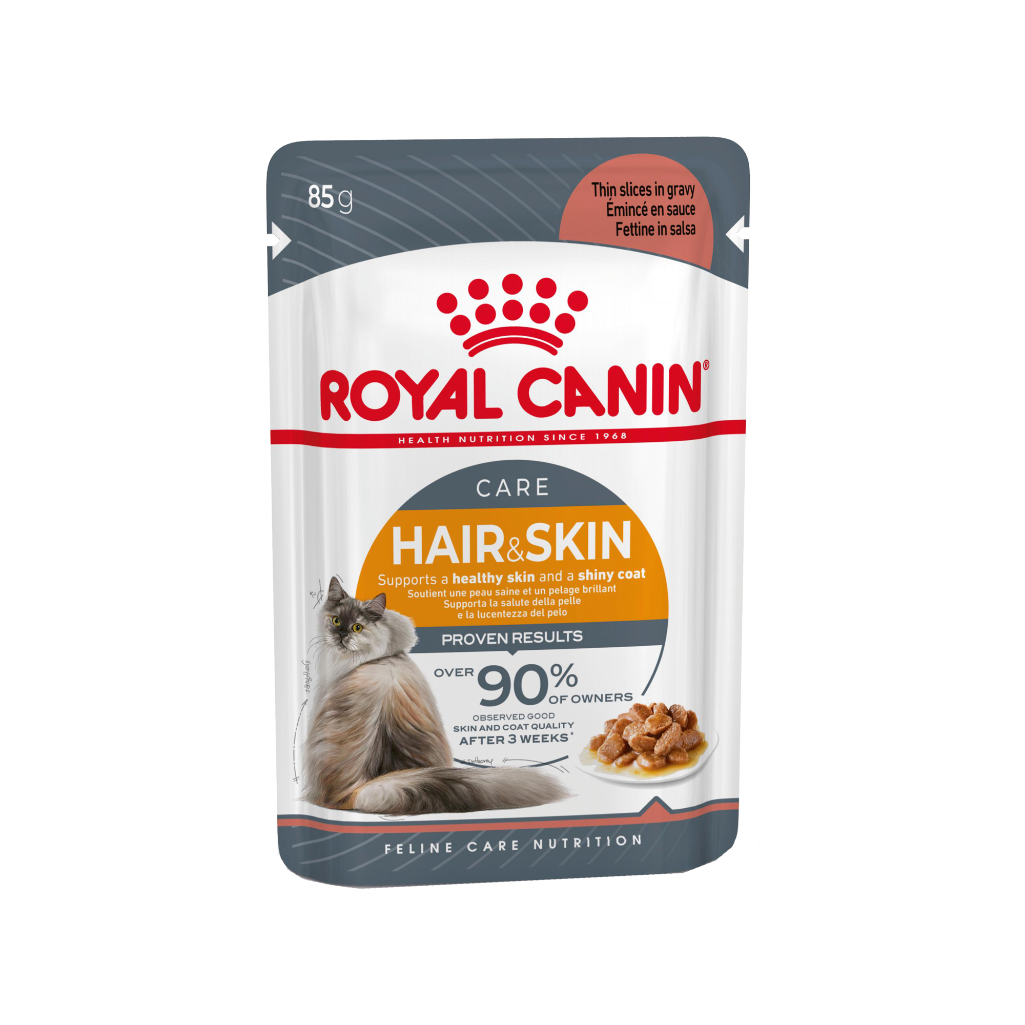 Royal Canin Hair & Skin in Gravy - Kattenvoer