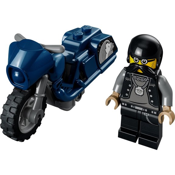 Moto de cascade Biker Lego City Action 60331