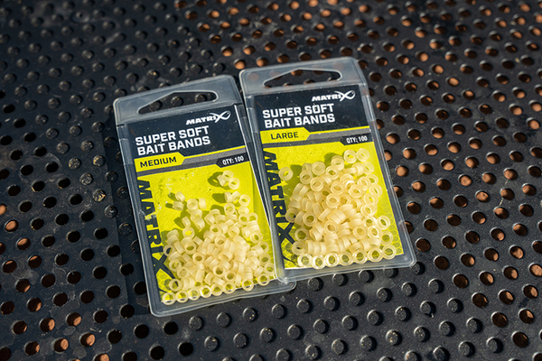 Elastiques pour appâts Matrix Super Soft Bait Bands (100 pcs)