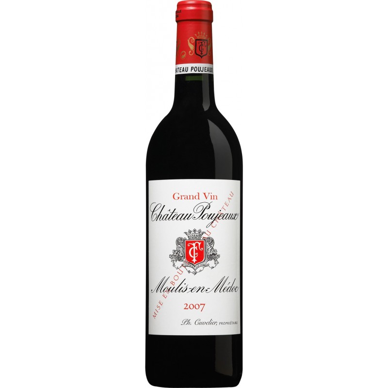 Château POUJEAUX 2015 - Moulis - Cru Bourgeois - par Caisse bois de 6 bouteilles 75 cl
