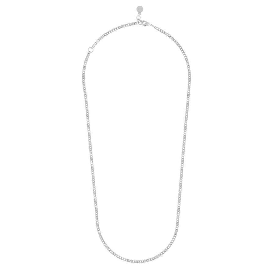 Snö Of Sweden Casual Kim Small Necklace Plain Silver 50cm