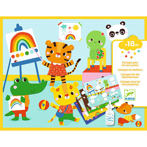 Djeco knutselset collage dieren