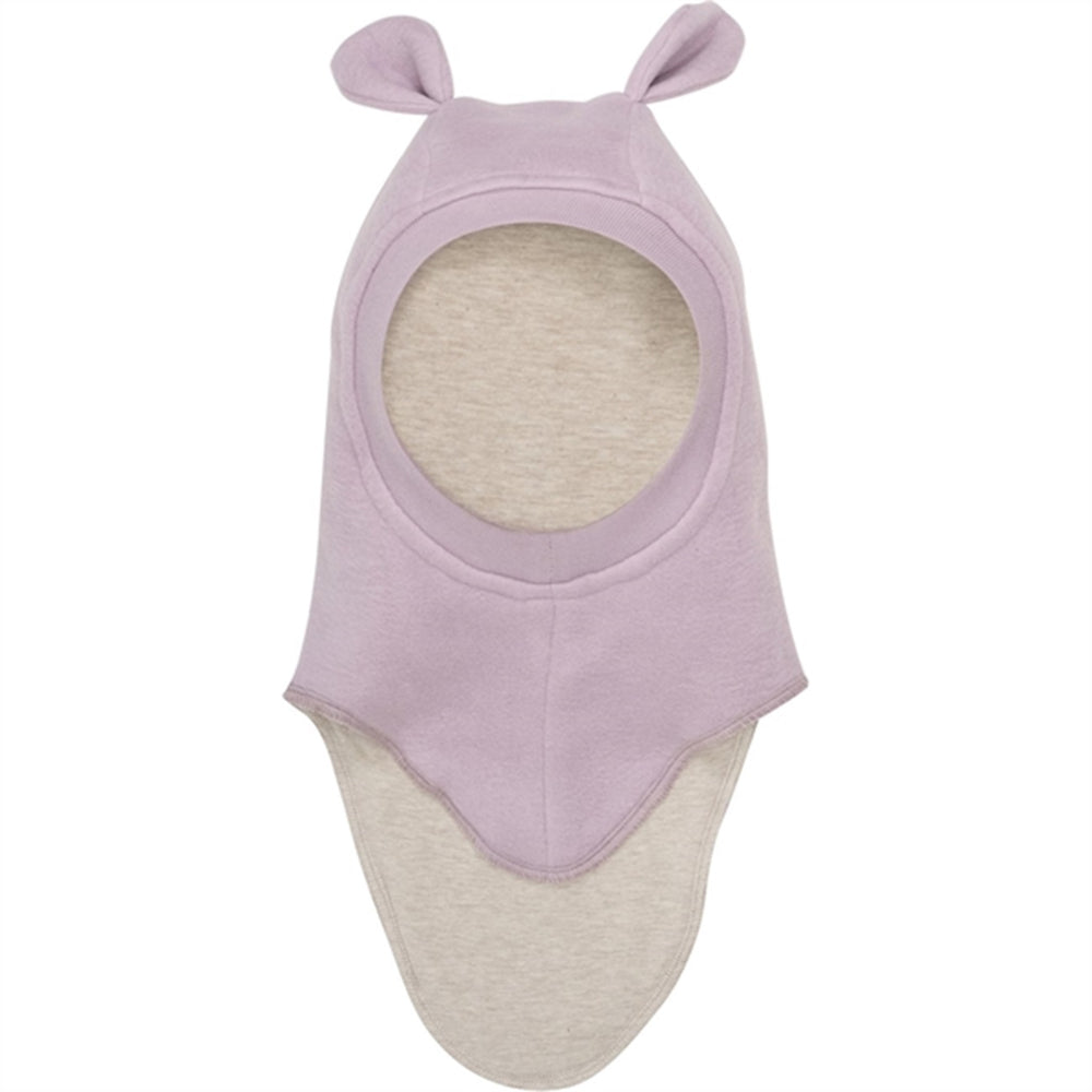 X Luksusbaby Bomuld Fleece Elefanthue Elderberry