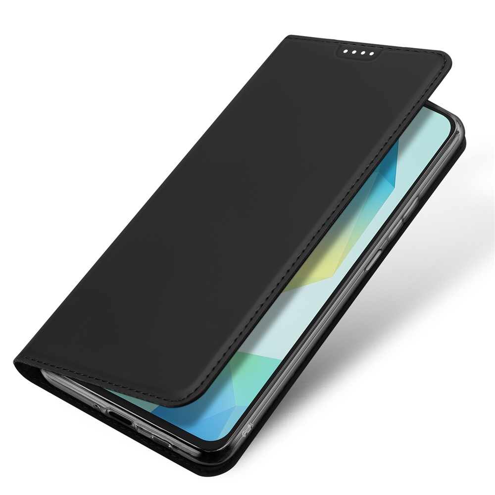 Samsung Galaxy A17 Flip Wallet Cover Leder Tasche - Schwarz
