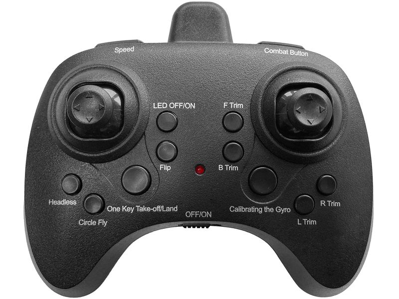 Amewi FightStar Battle Drone Pink, RTF 2-in-1-Drohne mit IR-Kampffunktion