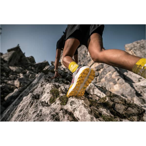 Chaussure trail BROOKS CALDERA 7 W LUNAR ROCK/LEMON CHROME/BLACK