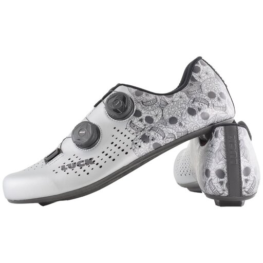 Sapatos de ciclismo de estrada Luck Genius Skulls