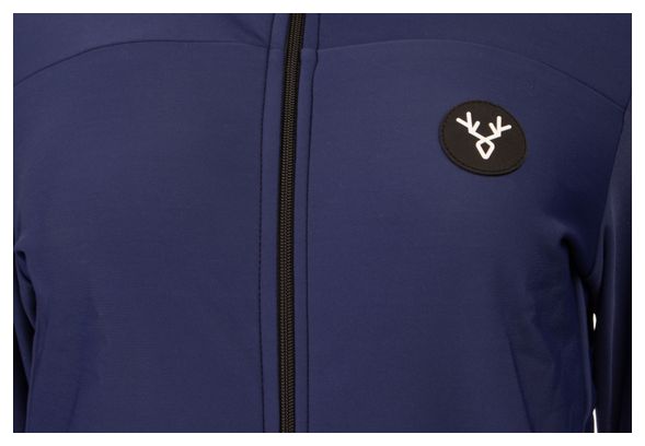Maillot Femme Manches Longues LeBram Allos Bleu Coupe Ajustée