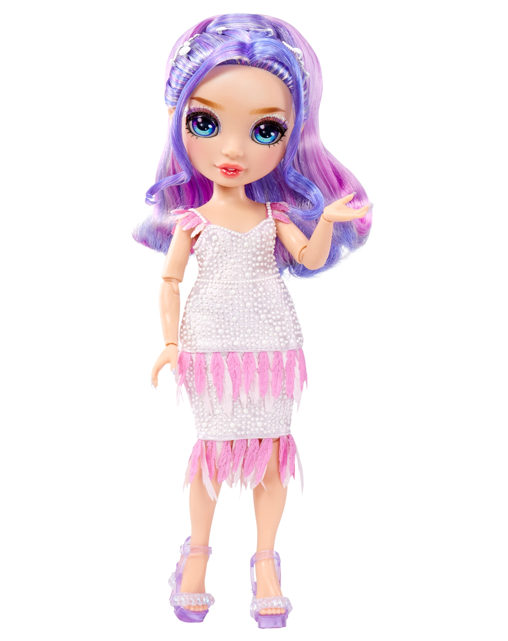 Fashionpuppe RAINBOW HIGH - VIOLET in lila