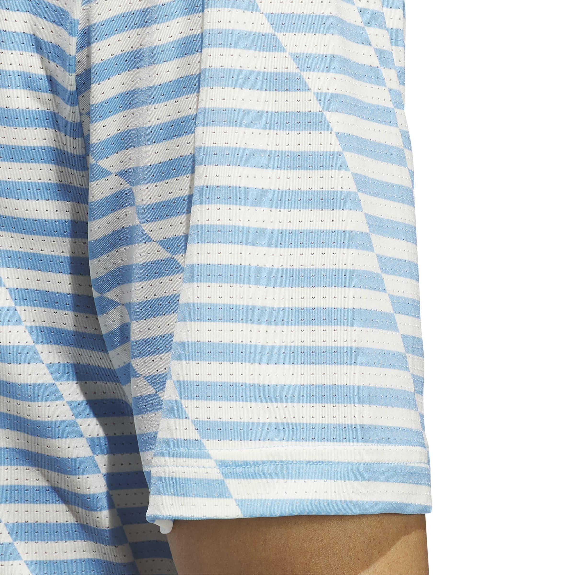 adidas Mesh Print Polo Shirt Mens