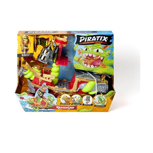 Magic Box Figura Piratix Adventure World Kraken Ship