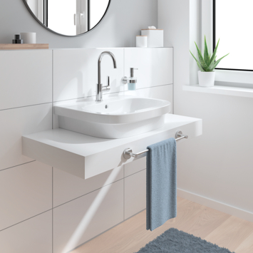 Grohe Wastafelmengkraan Start Loop L-size Push Open Chroom
