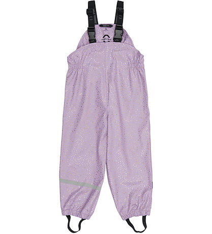 Mikk-Line Regenkleidung m. Träger - PU - Lavender Aura m. Gold G