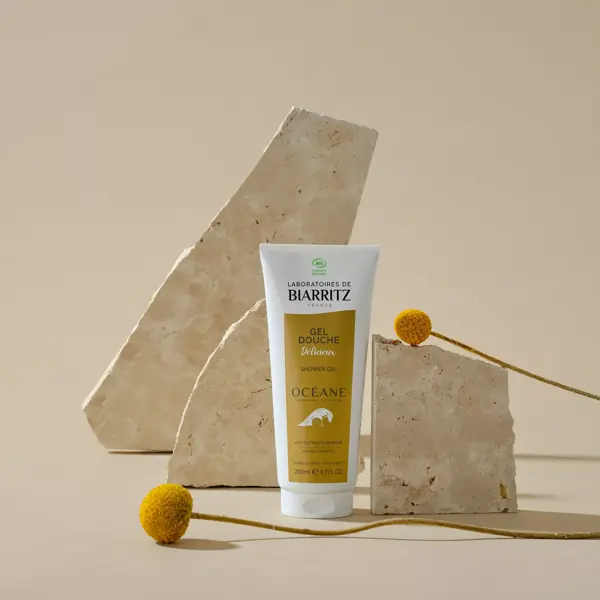 Laboratoires de Biarritz Océane Gel de banho orgânico para rosto e corpo 250ml