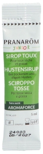PRANAROM Aromaforce Hustensirup Junior, 20 x 5 ml