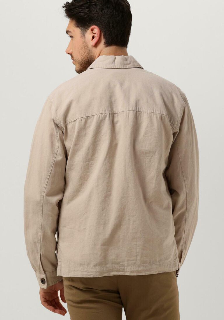 SELECTED HOMME zand selected homme overshirt slhlooseblas-linen overshirt