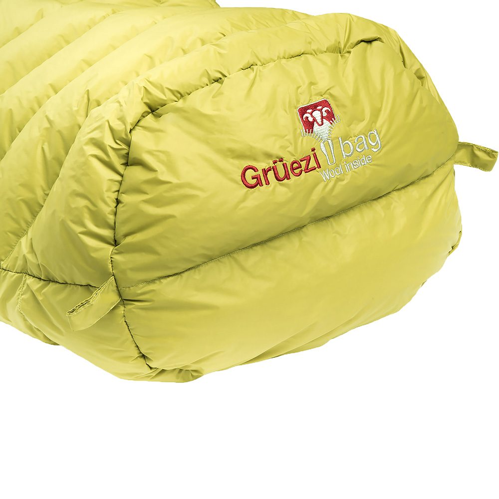 Grüezi Bag Biopod DownWool Extreme Light 200 Schlafsack warm olive