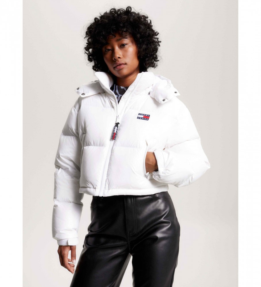 Jaqueta Tommy Jeans Alaska Recycled Quilted Branca