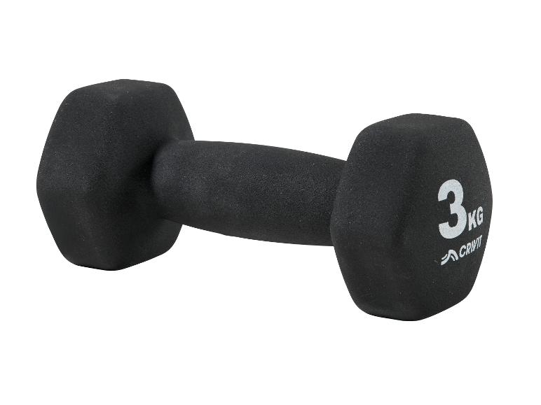 Hexagon dumbbells