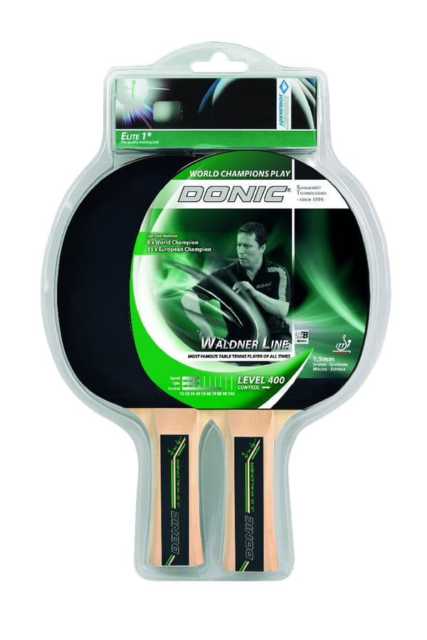 Table tennis bat DONIC Waldner TT-SET 400 ITTF approved