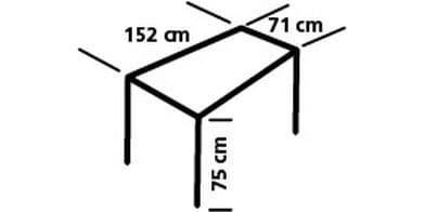 Eurotrail Campingtisch Pavillon S Outdoor-Tisch
