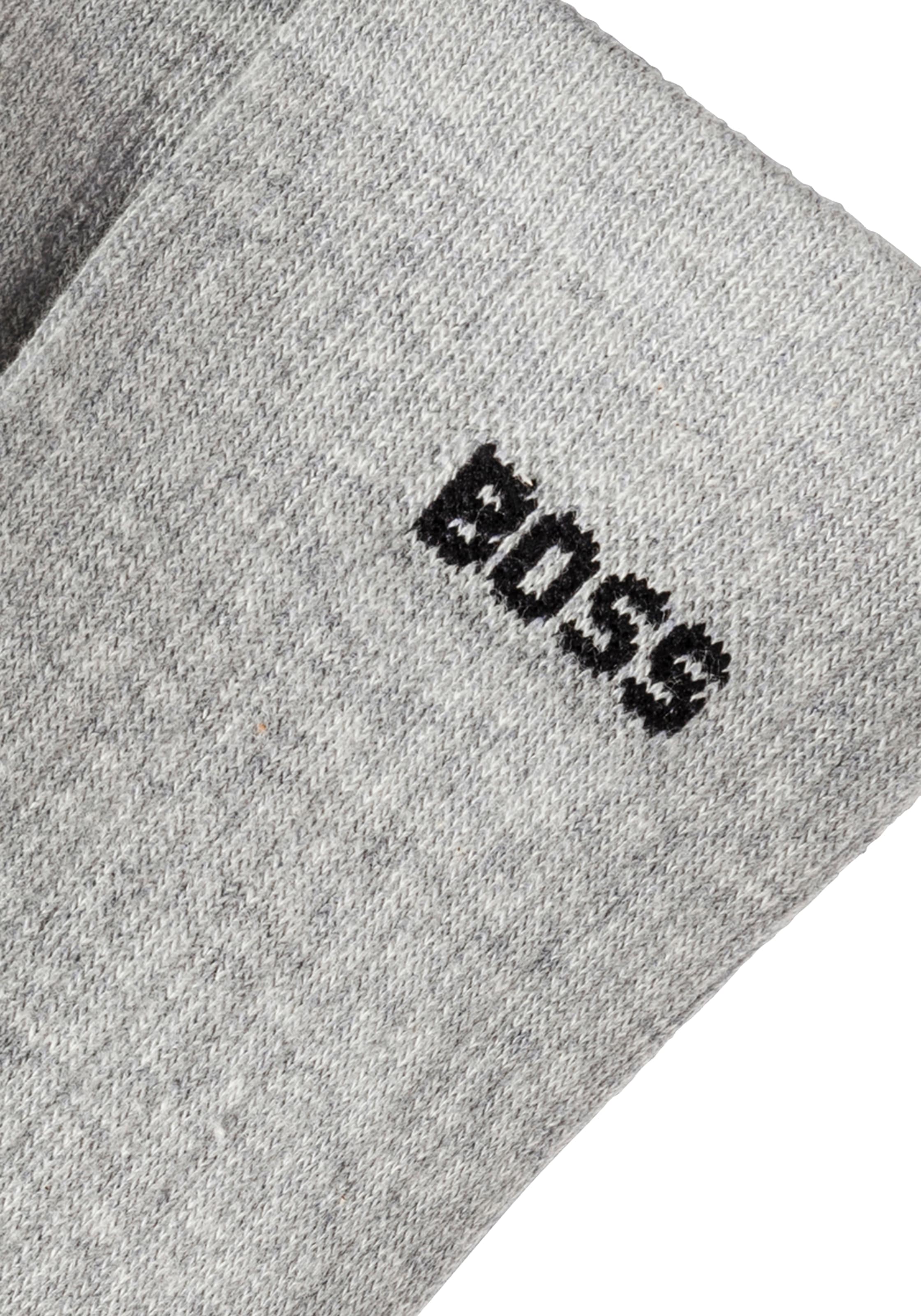BOSS Freizeitsocken »3PQSRibColorblock« 3 Stk. tlg. Mit BOSS Logoschriftzug