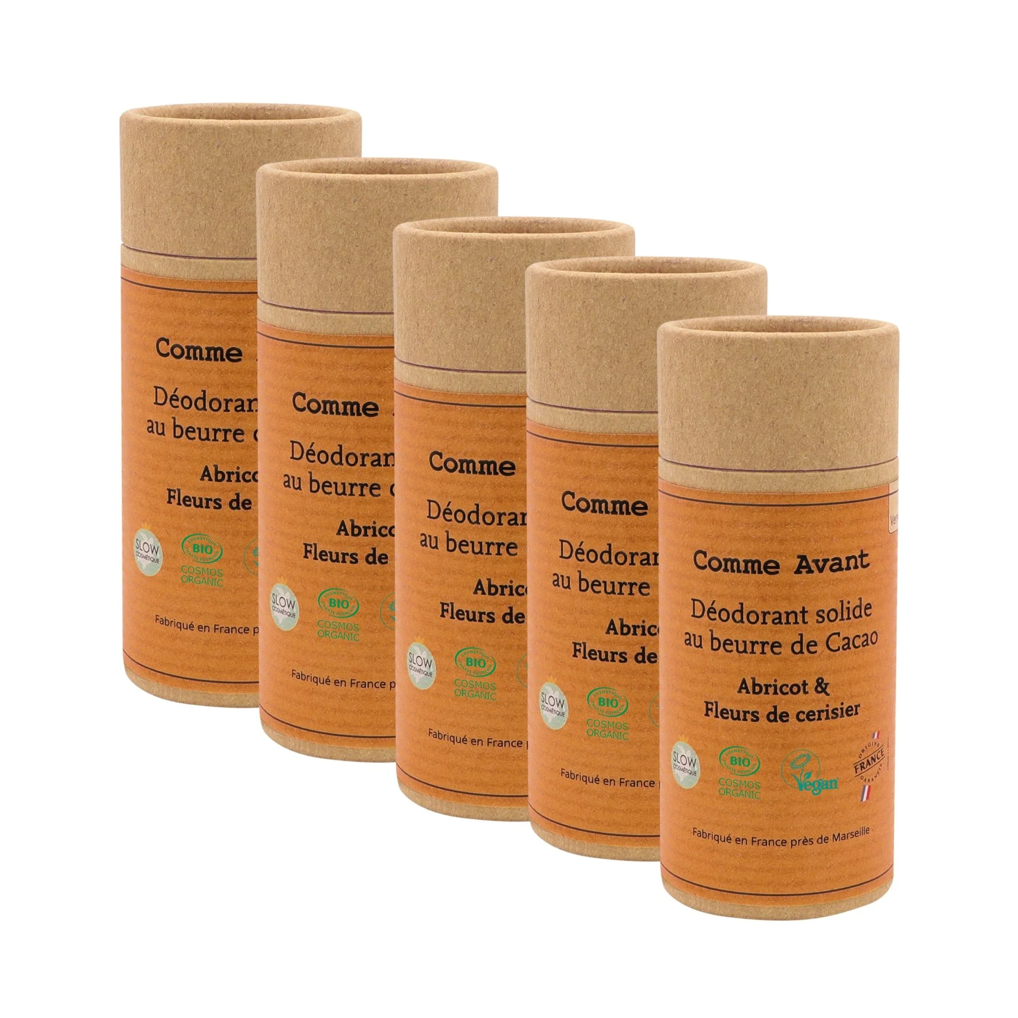 Déodorant solide abricot & fleurs de cerisier - Version 3 - 1 déodorant - 60g