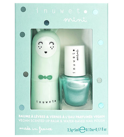 Inuwet L?bepomade/Neglelak - Apple - Aqua