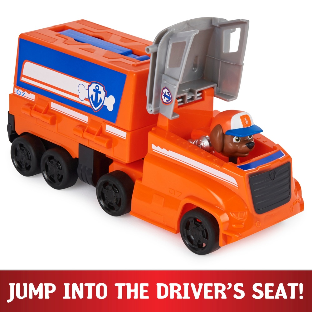 PAW Patrol Big Truck Pup's Zuma Verwandlungs-Spielzeug-LKW