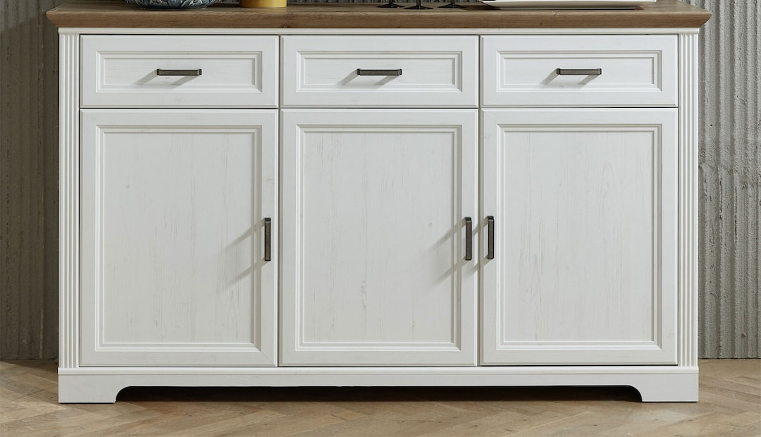 Sideboard Jasmin Pinie hell Nachbildung/Artisan Eiche Nachbildung 171 x 102 x 48 cm