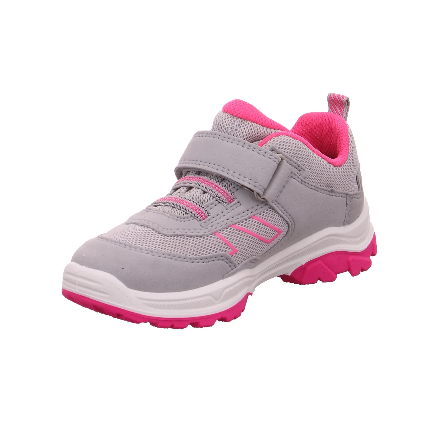 SUPERFIT Kleinkinder-Sport -Halbschuh Hellgrau Textil  Sneaker