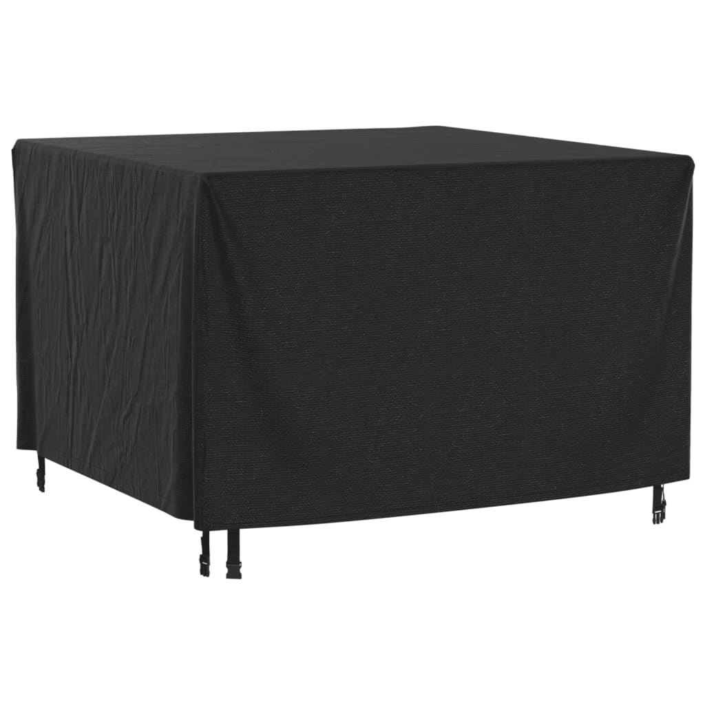 Housse de salon de jardin noir 135x135x90 cm imperméable 420d