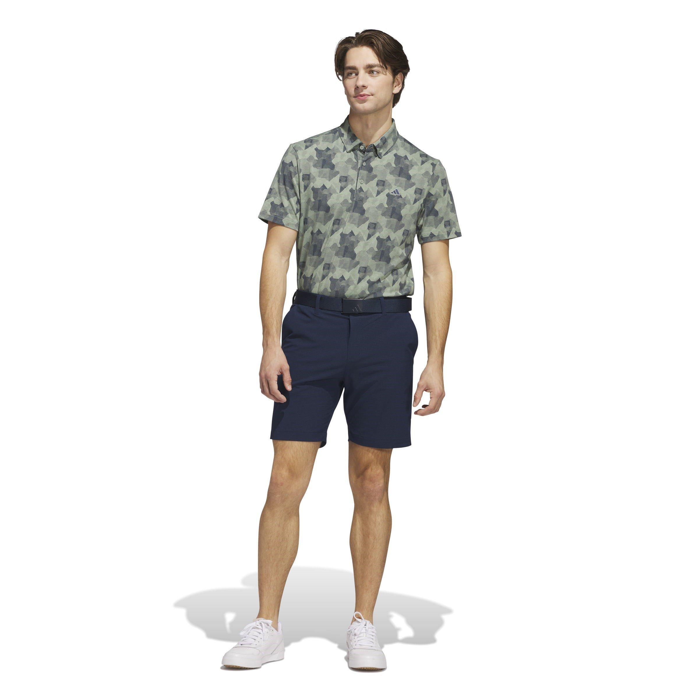 adidas All Over Print Golf Polo Shirt Mens