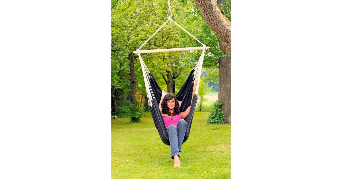 AmazonasBrasil Black hangstoel  (Zwart)