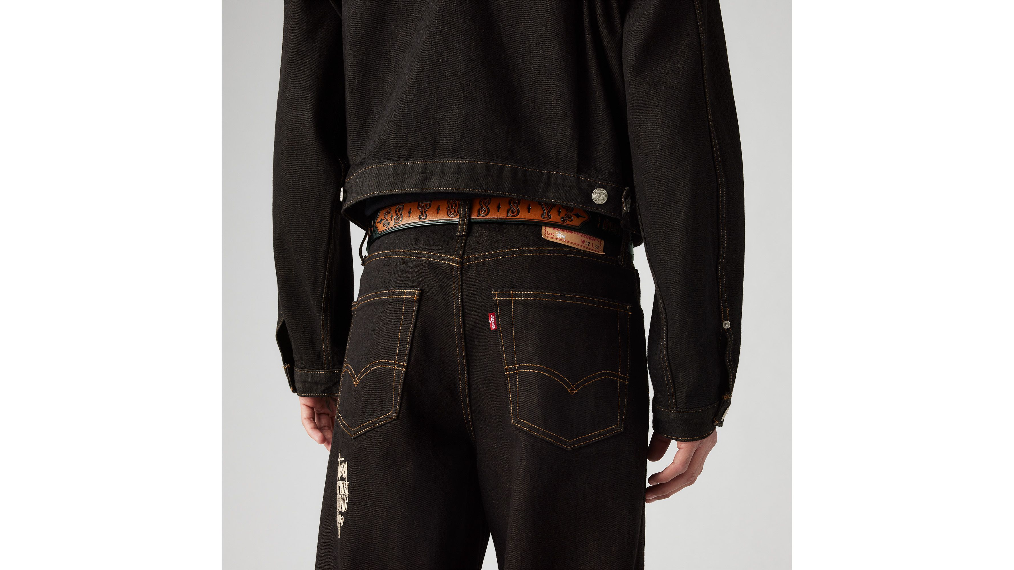 Ceinture Stüssy & Levi's® - Black - Noir