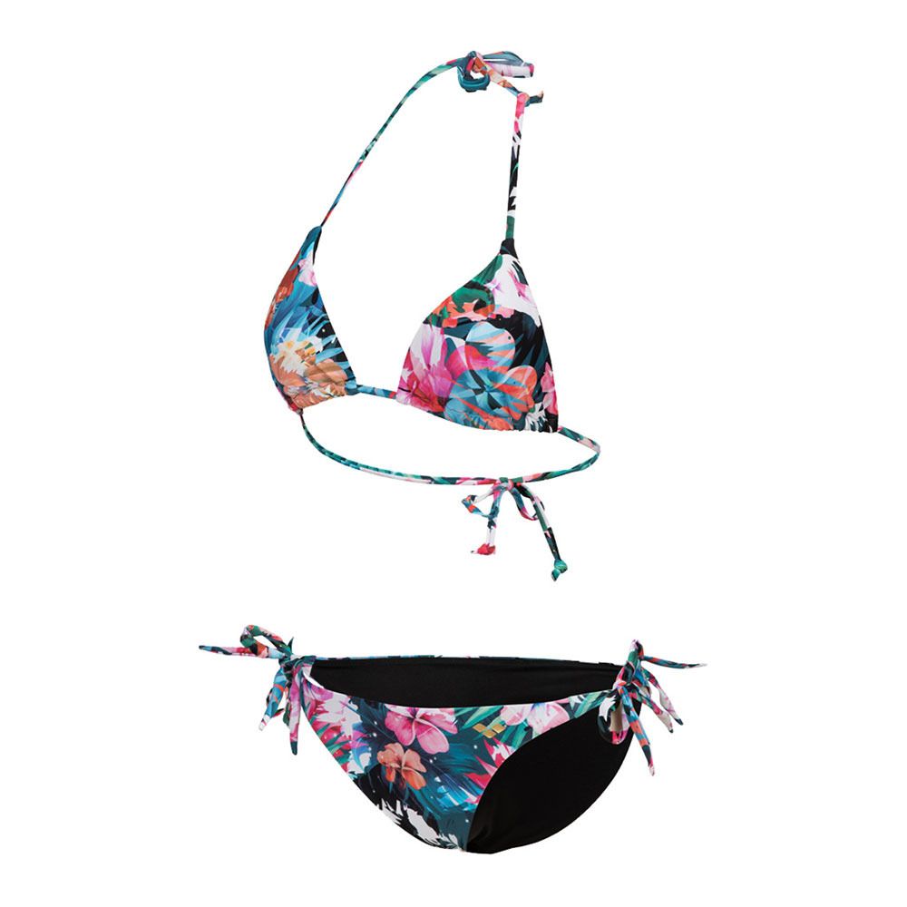 Arena TRIANGLE ALLOVER - Maillot de bain 2 pièces Femme galapagos multi